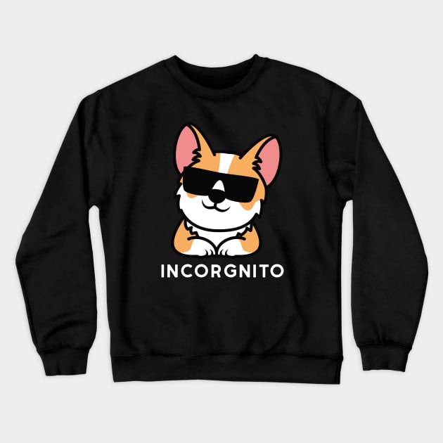 Incorgnito Crewneck Sweatshirt by LuckyFoxDesigns